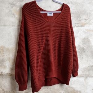 Old Navy R-Neck Sweater - Deep Red